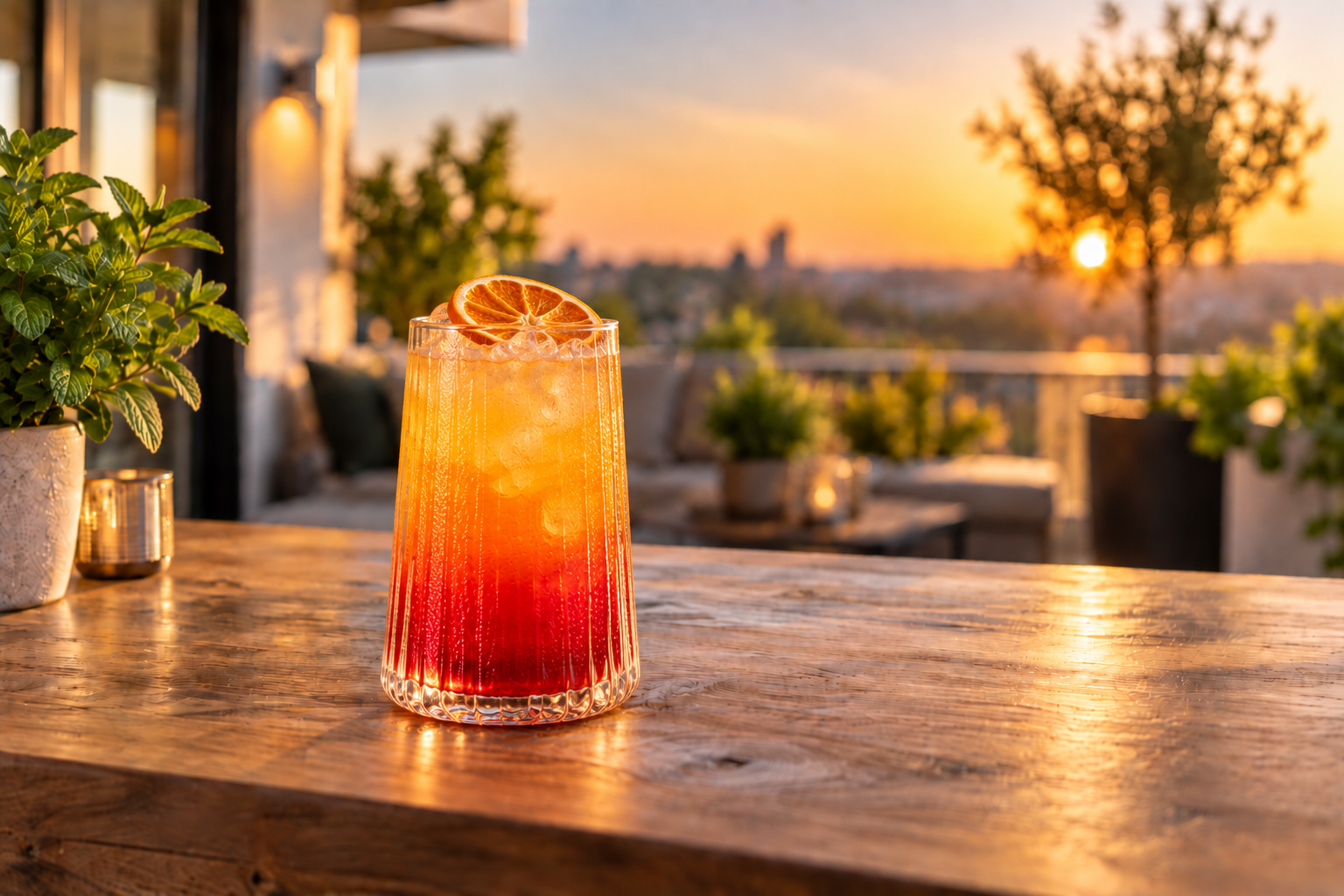 Magic sunset